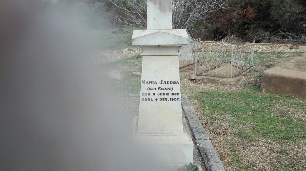 ? Maria Jacoba nee FAURE 1862-1907