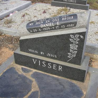 VISSER Daniel E. 1929-1981