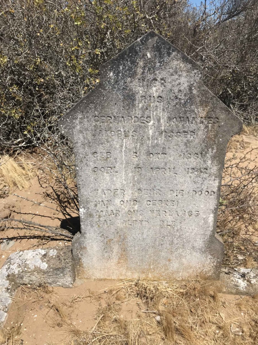 VISSER Gerhardes Johannes Jakobus 18?1-1942