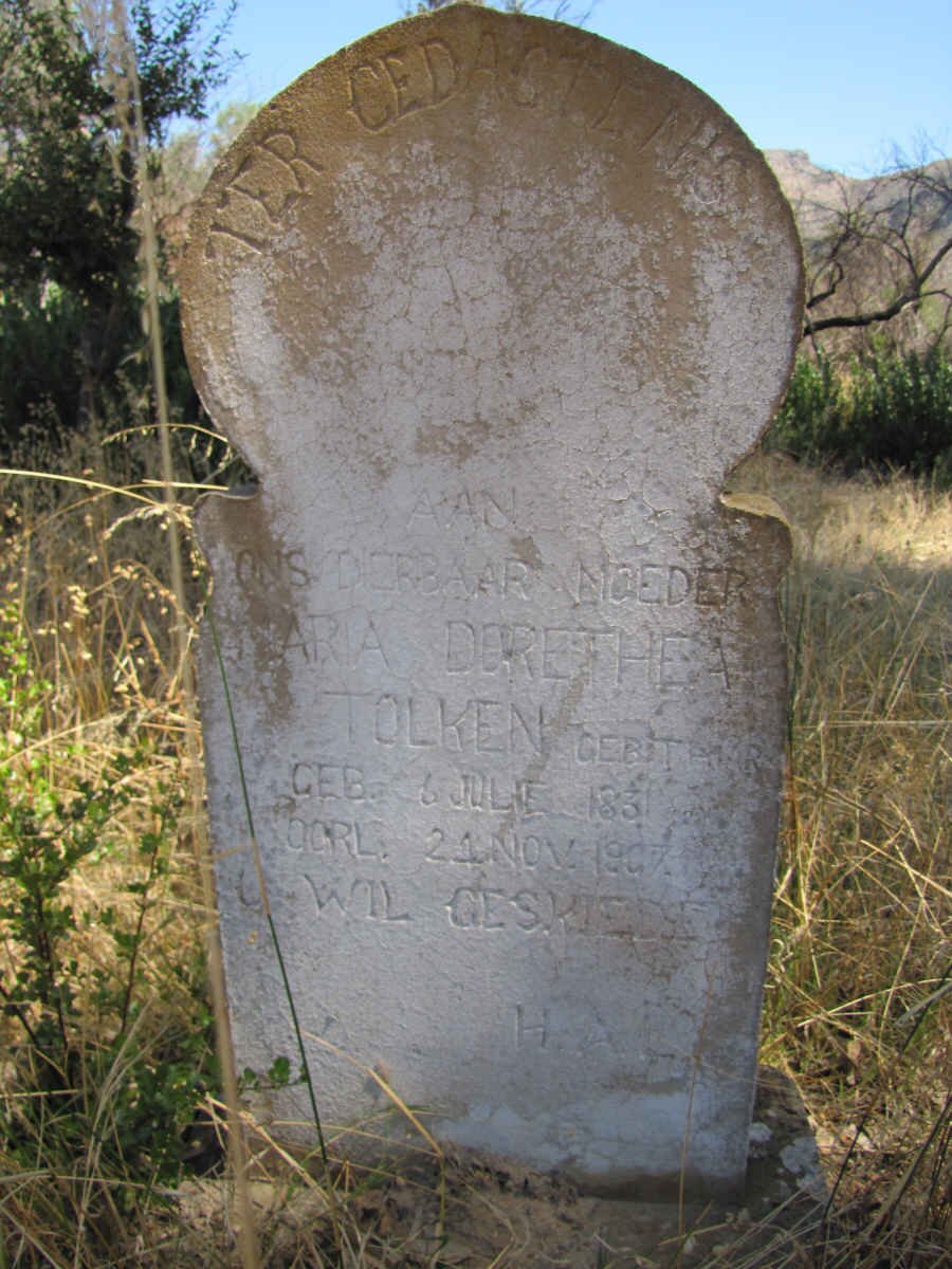 TOLKEN Maria  Dorethea nee THIART 1831-1907