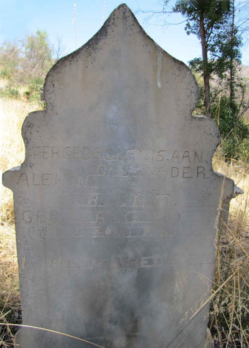 SMIT Alewyn B. 1860-1944