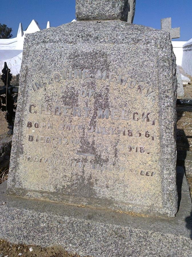 MELCK Gilbert 1856-1918