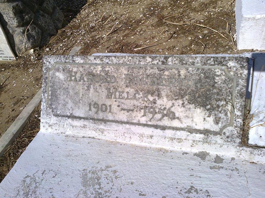 MELCK Harold Frederick 1901-1956