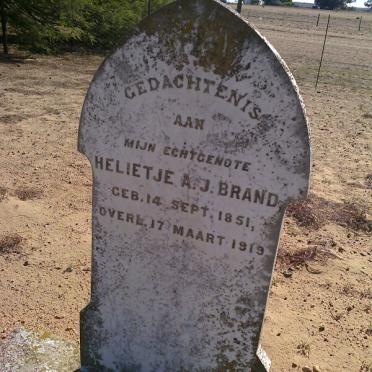 BRAND Helietje A.J. 1851-1919