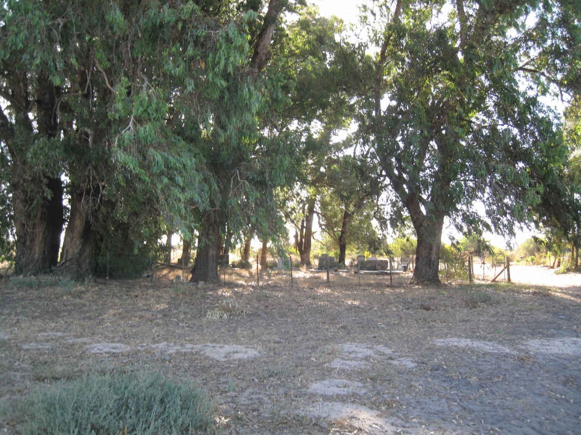 3. Oorsig oor die begraafplaas by Papkuilsfontein