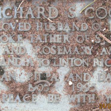 COOKE Richard S. 1905-1995