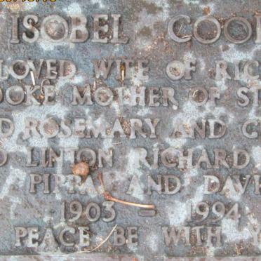 COOKE Isobel 1903-1994