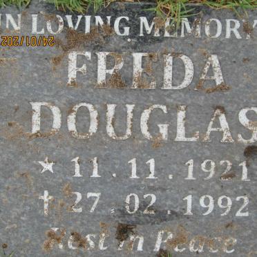 DOUGLAS Freda 1921-1992