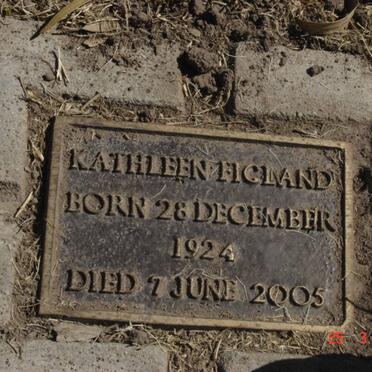 FIGLAND Kathleen 1924-2005