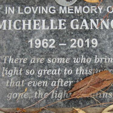 GANNON Michelle 1962-2019
