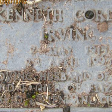 IRVING Kenneth Gordon 1915-1995