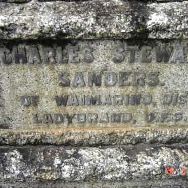 SANDERS Charles Stewart -1942 &amp; Mabel Annie nee IMPEY-LOVIBO -1945