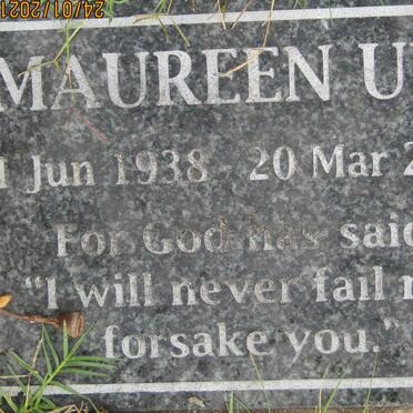 UYS Maureen 1938-2011