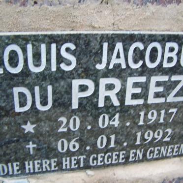 PREEZ Louis Jacobus, du 1917-1992