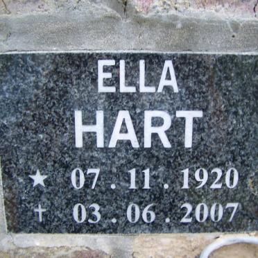 HART Ella 1920-2007