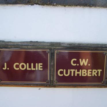 COLLIE J. :: CUTHBERT C.W.