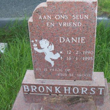 BRONKHORST Danie 1990-1995