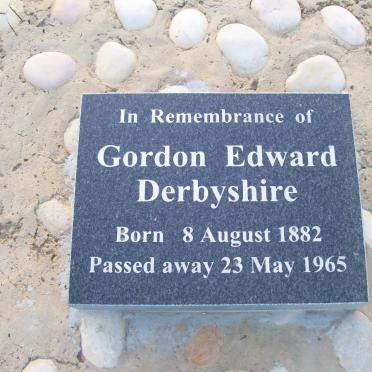 DERBYSHIRE Gordon Edward 1882-1965