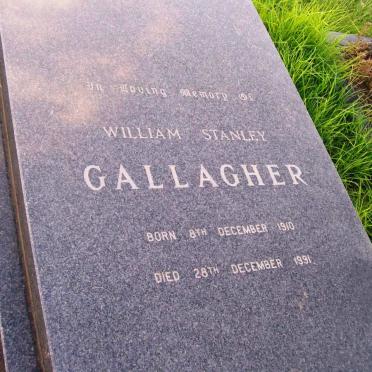 GALLAGHER William Stanley 1910-1991
