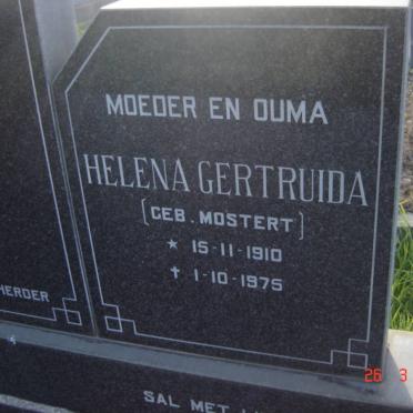 OUDSHOORN Arie 1916-1974 &amp; Helena Gertruida MOSTERT 1910-1975