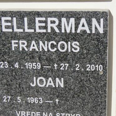 KELLERMAN Francois 1959-2010 &amp; Joan 1963-