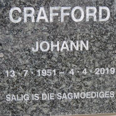 CRAFFORD Johann 1951-2019