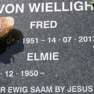 WIELLIGH Fred, von 1951-2017 &amp; Elmie 1950-