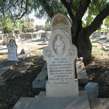 KRIEL Hermanus T. 1857-1913