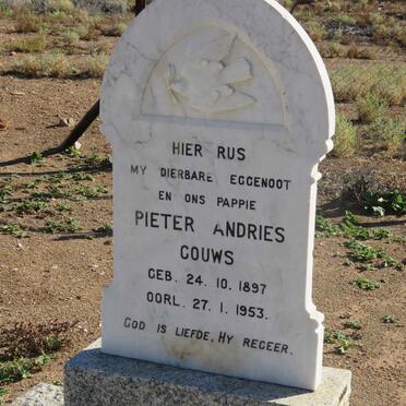 GOUWS Pieter Andries 1897-1953