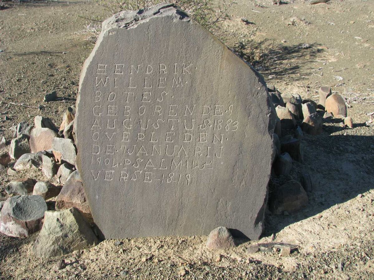 BOTES Hendrik Willem 1883-1904