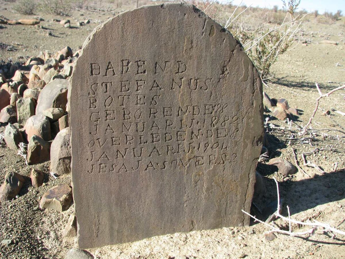 BOTES Barend Stefanus 1882-1904