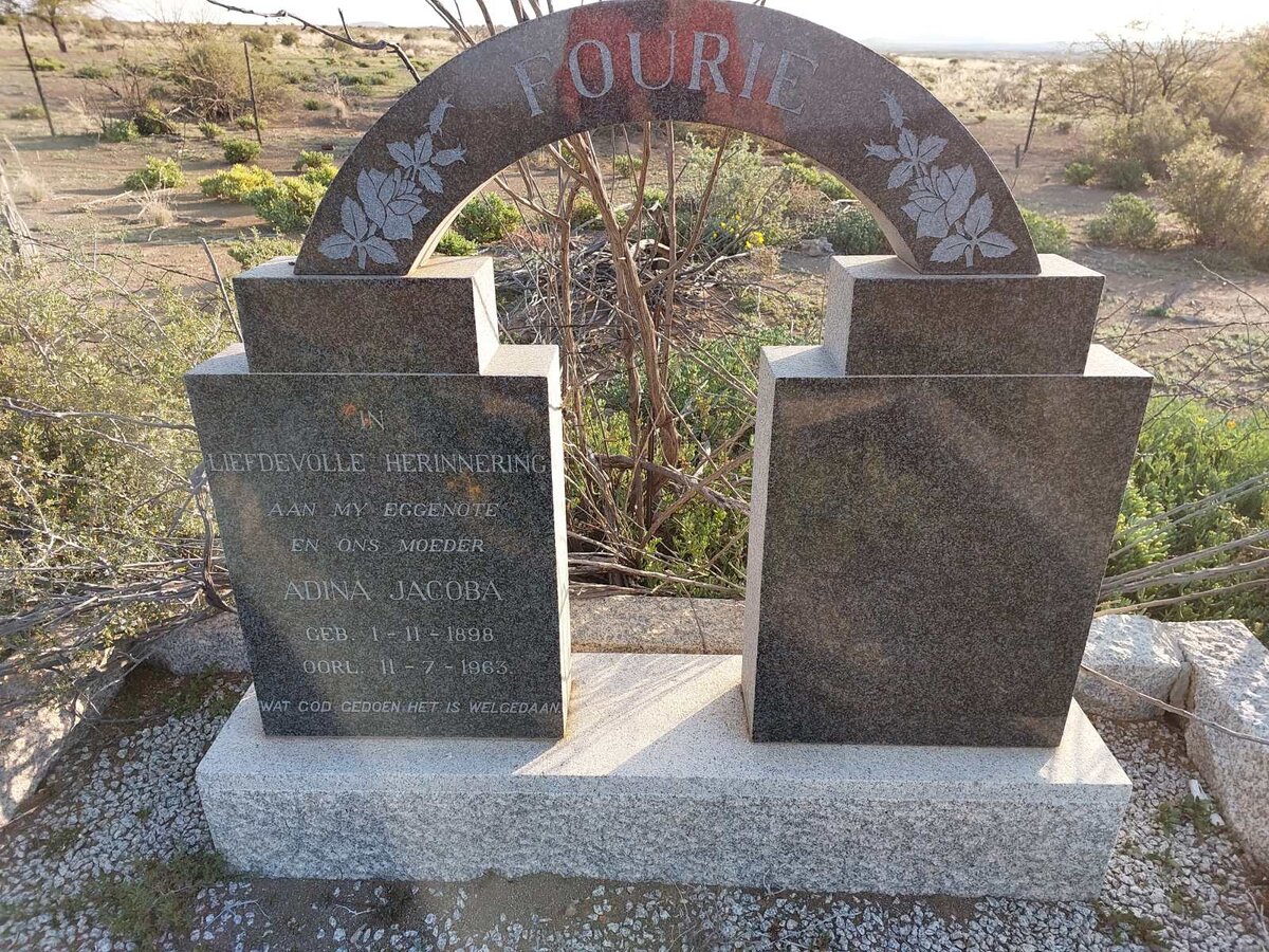 FOURIE Adina Jacoba 1898-1963