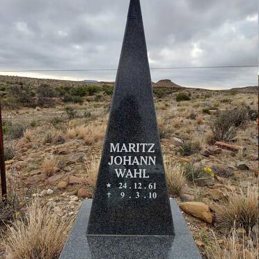 WAHL Maritz Johann 1961-2010