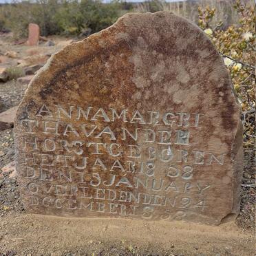 HORST Anna Margritha, van der 1858-1858