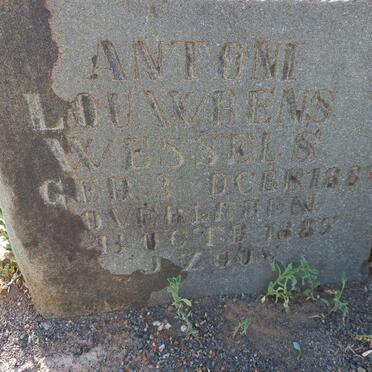 Western Cape, PRINCE ALBERT district, Leeu-Gamka, Rietfontein 56, farm cemetery