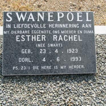 SWANEPOEL Esther Rachel nee SWART 1923-1993