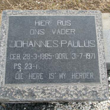 ? Johannes Paulus 1885-1971
