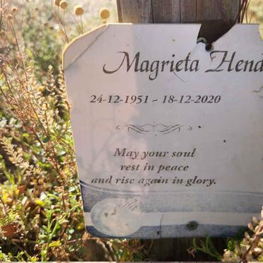 HENDRIC Magrieta 1951-2020