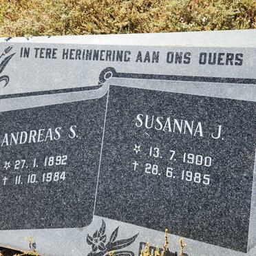 MARAIS Andreas S. 1892-1984 & Susanna J. 1900-1985_01