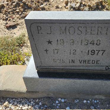 MOSTERT P.J. 1948-1977 