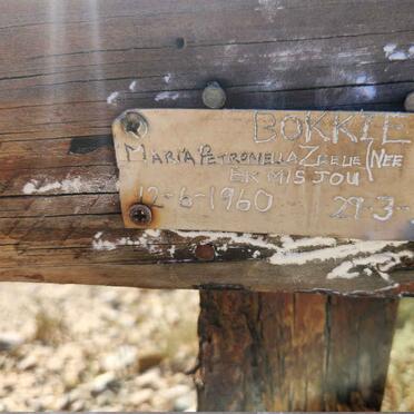 ZEELIE Maria Petronella nee RANDALL 1960-2019