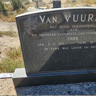 VUUREN Dirk, van 1927-1999