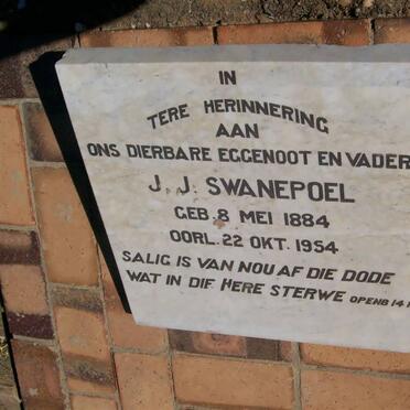 SWANEPOEL J.J. 1884-1954