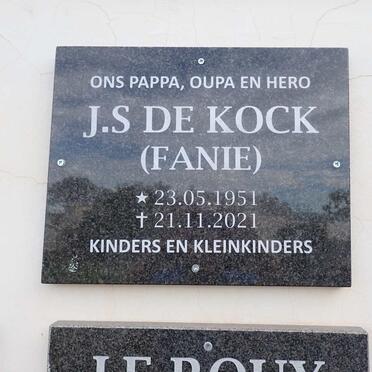 KOCK J.S., de 1951-2021