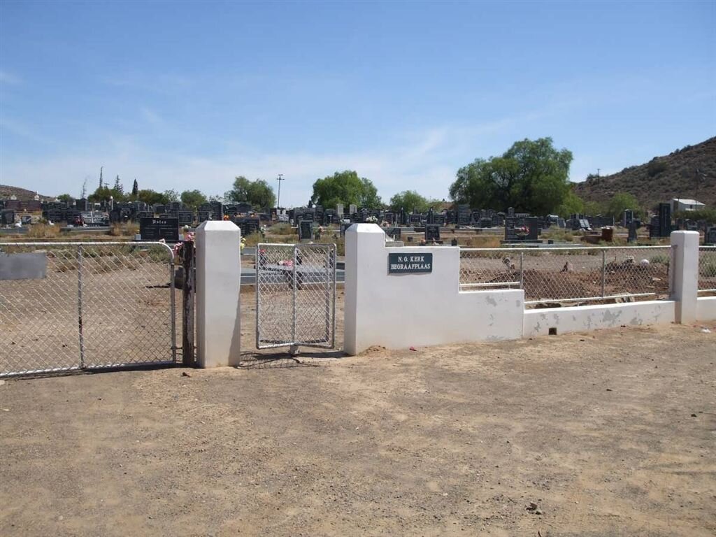 1. Entrance to the N.G. Kerk Cemetery