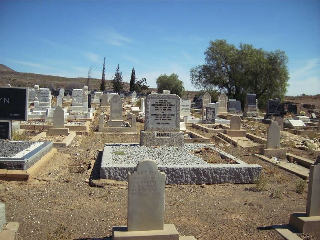 2. Overview of the N.G. Kerk Cemetery in Prins Albert