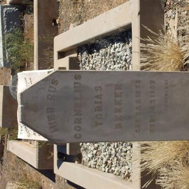 BEKKER Cornelius Tobias 1855-1903