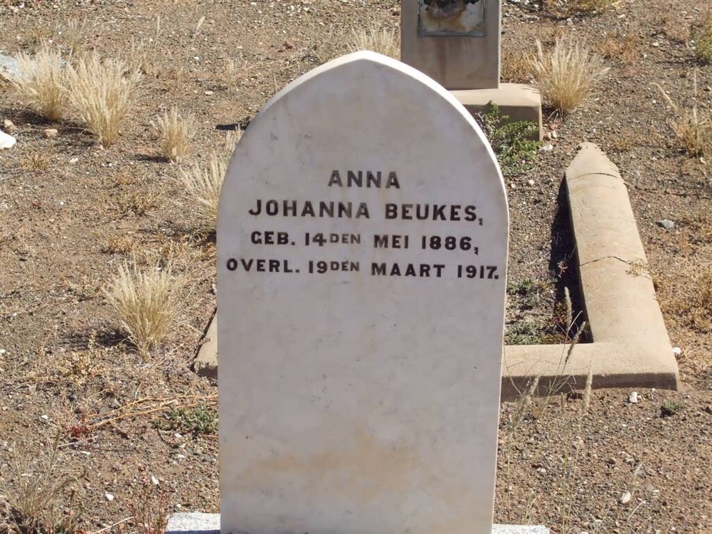BEUKES Anna Johanna 1886-1917