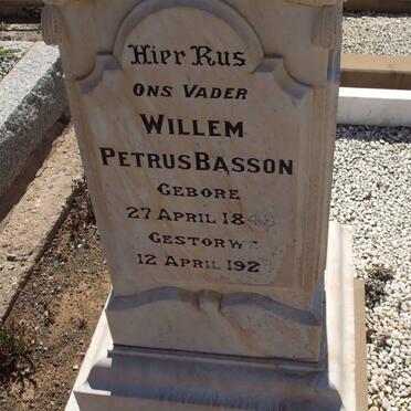BASSON Willem Petrus 1843-1924