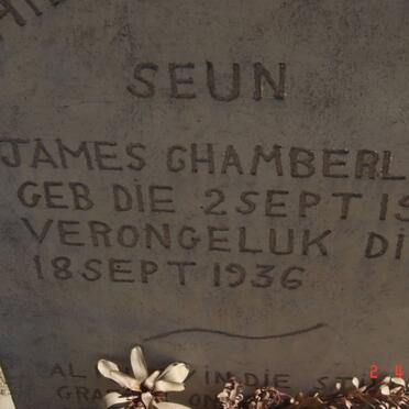 CHAMBERLAIN James 1916-1936